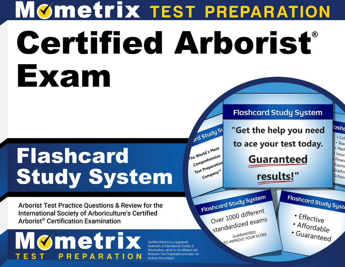 Certified Arborist Exam Flashcard Study System