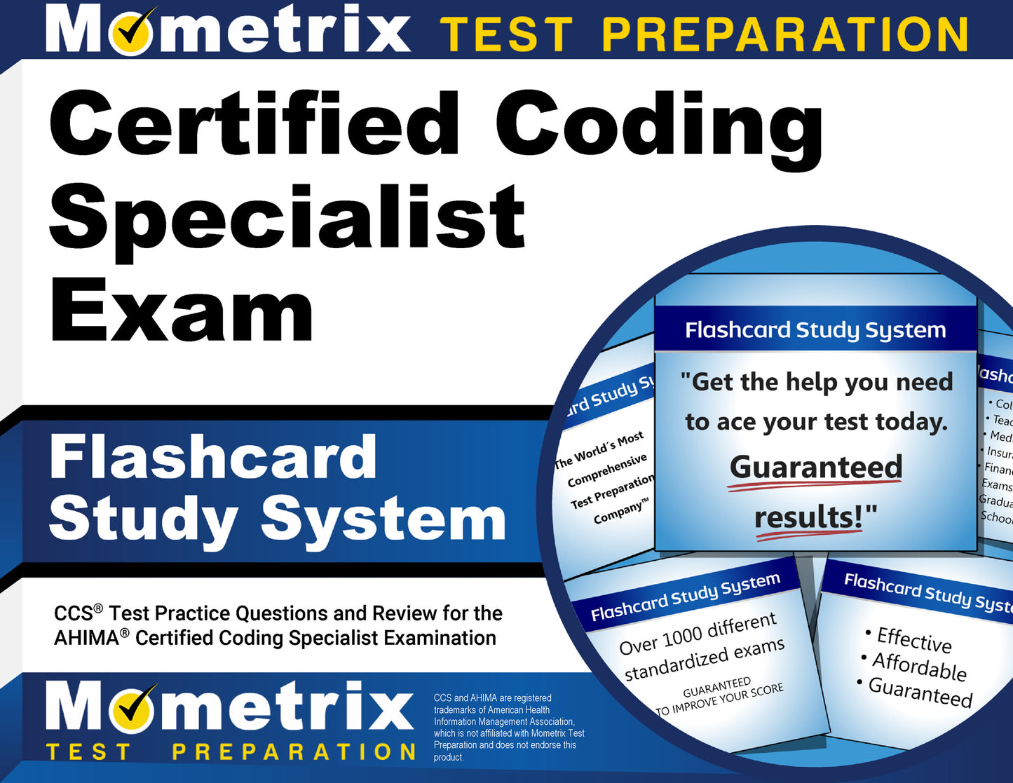 Certified Coding Specialist Exam Flashcard Study System