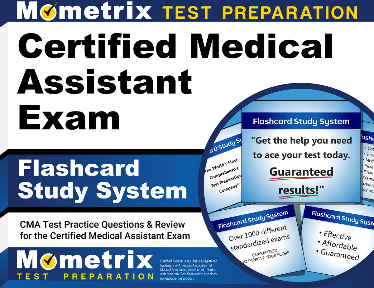 Certified Medical Assistant Exam Flashcard Study System