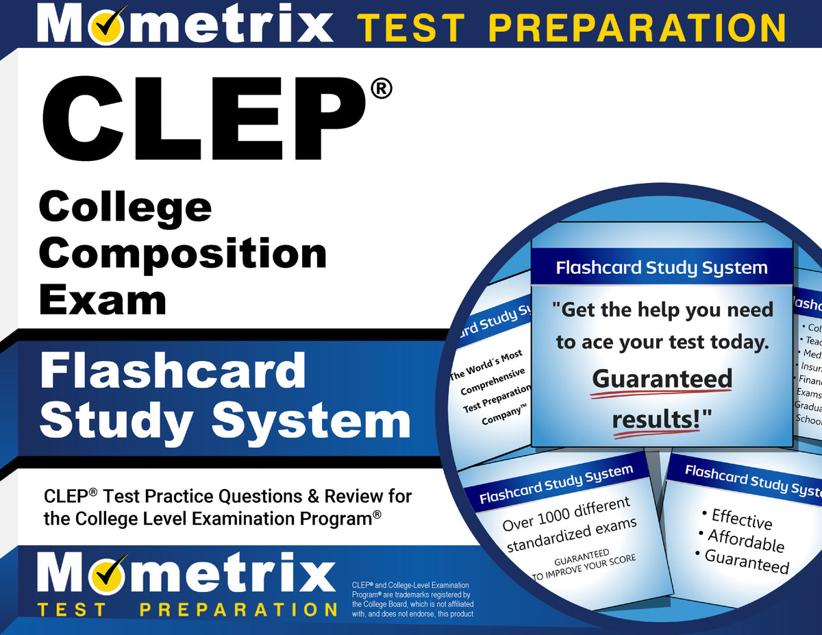 CLEP College Composition Exam Flashcard Study System