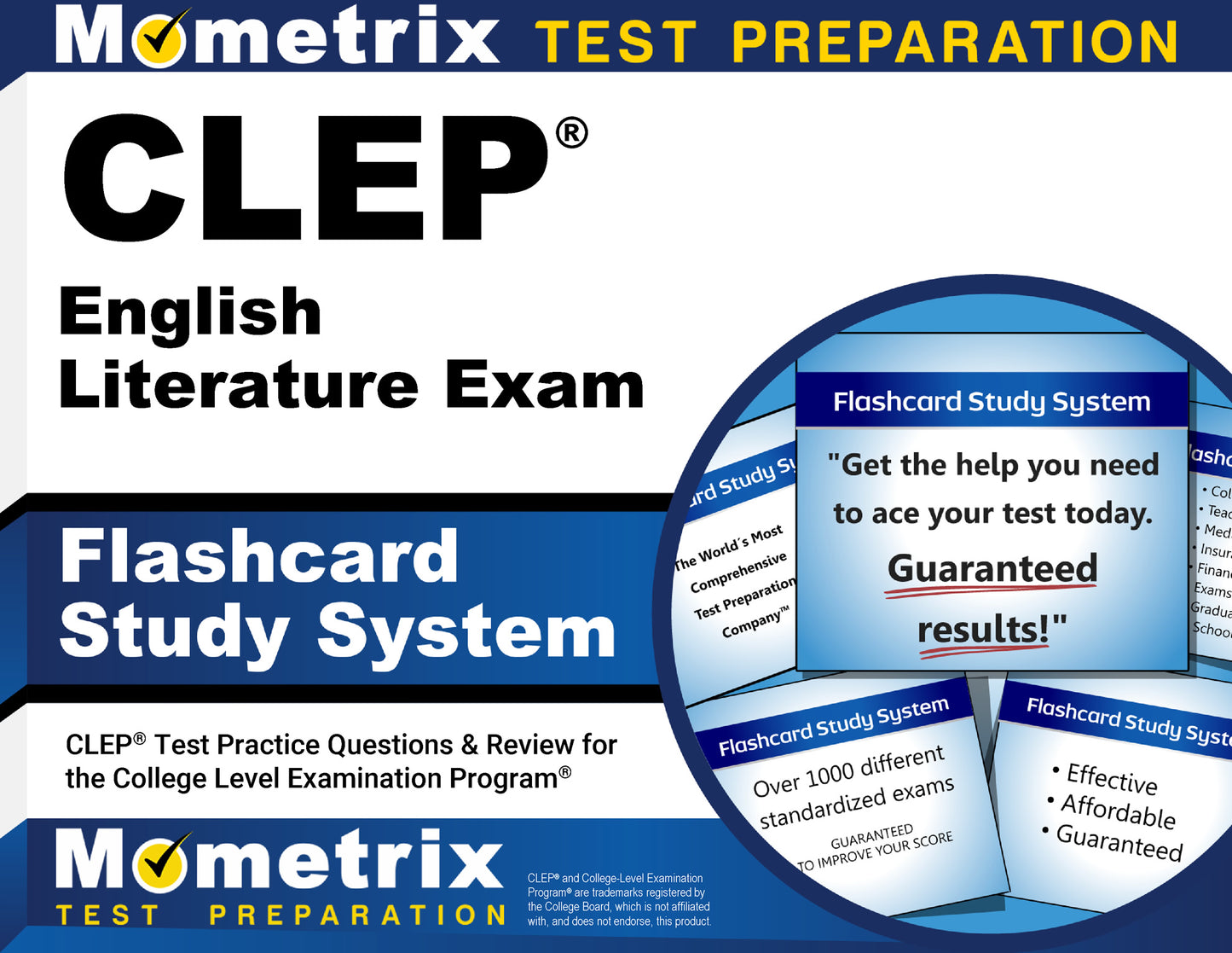 CLEP English Literature Exam Flashcard Study System