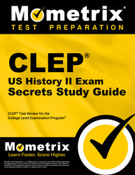 CLEP US History II Exam Secrets Study Guide (printed book) - -----