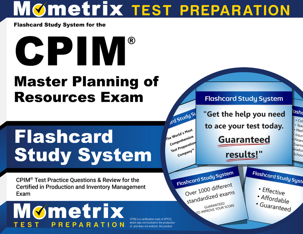 Flashcard Study System for the CPIM Master Planning of Resources Exam