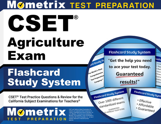 CSET Agriculture Exam Flashcard Study System