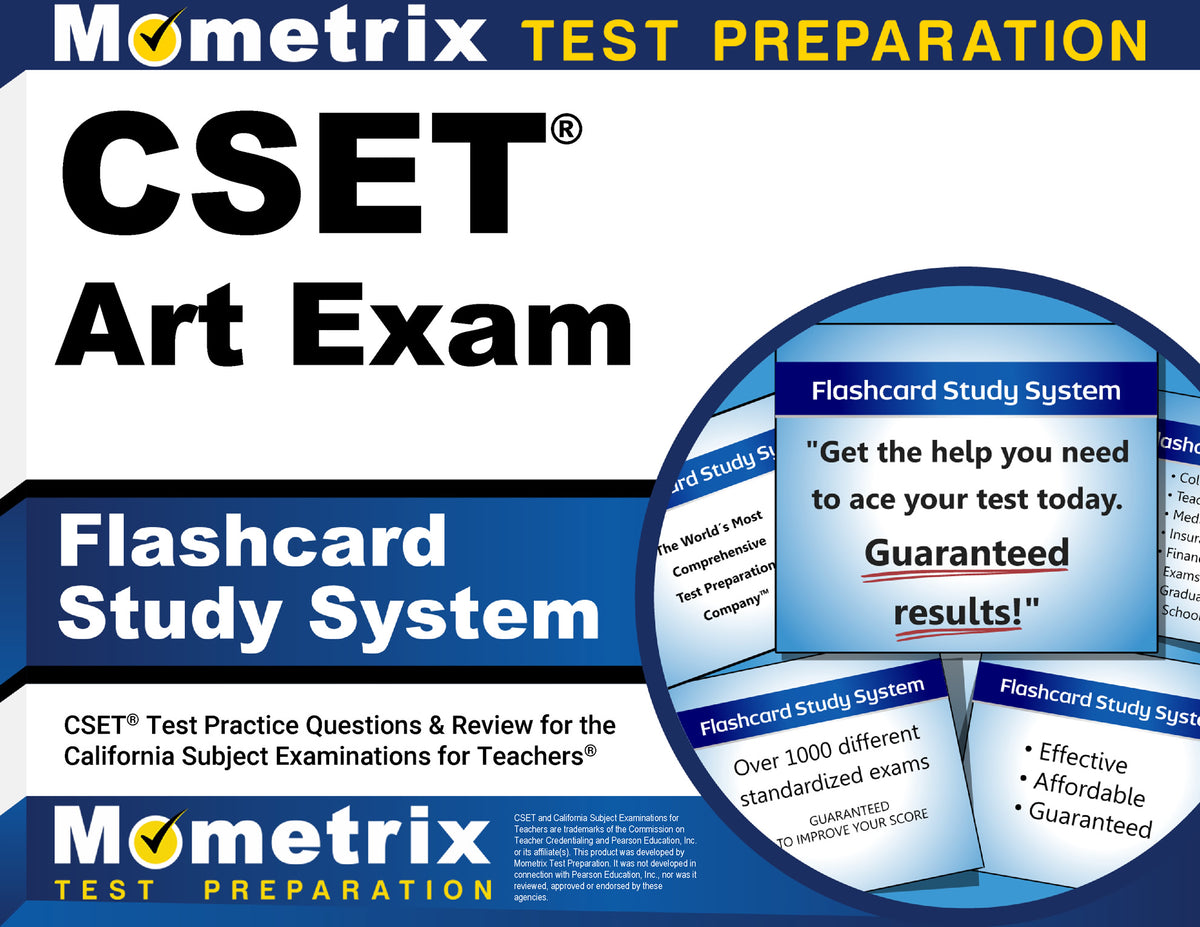 CSET Art Exam Flashcard Study System