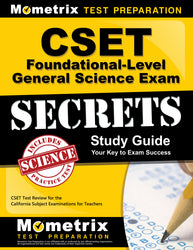 CSET Foundational-Level General Science Exam Secrets Study Guide (ebook access)