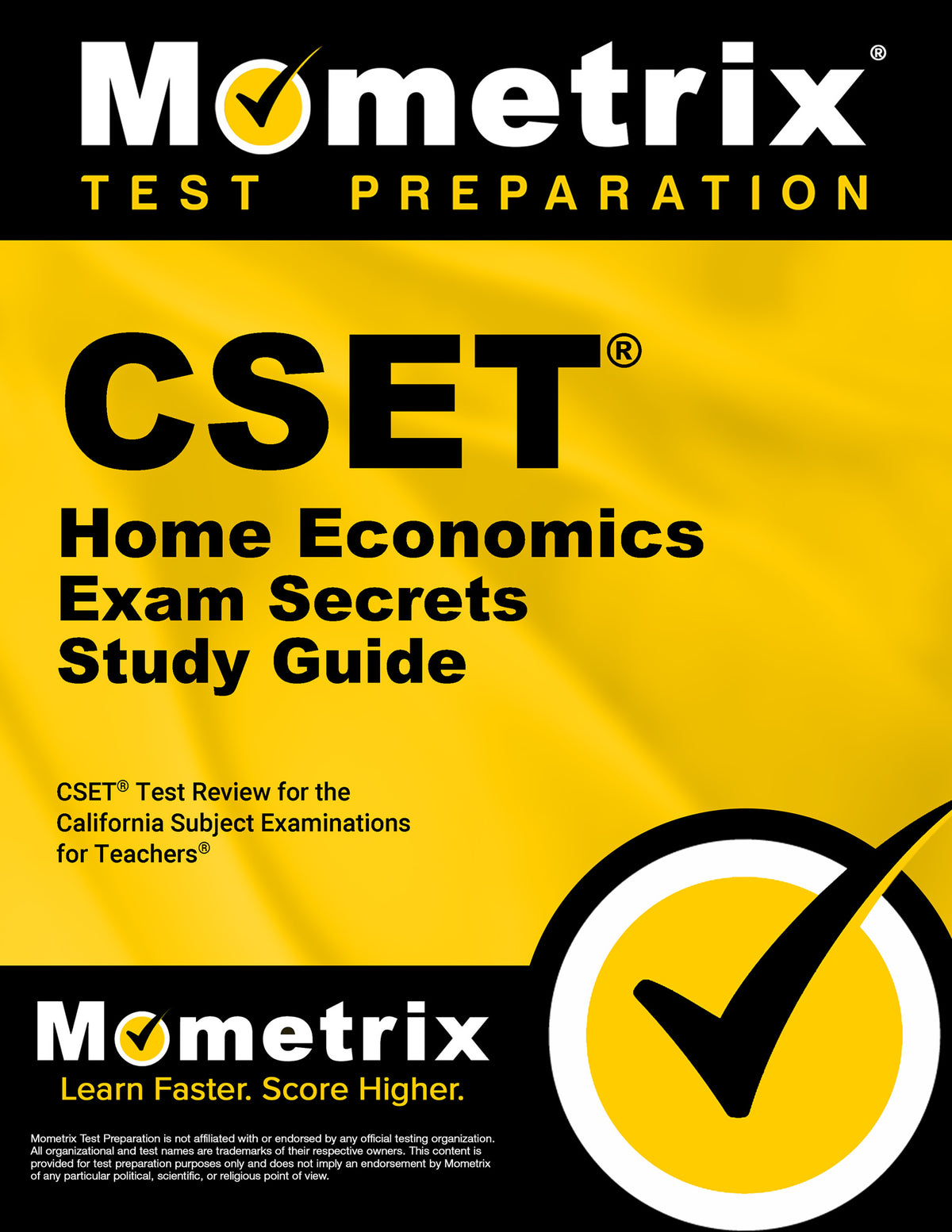 CSET Home Economics Exam Secrets Study Guide