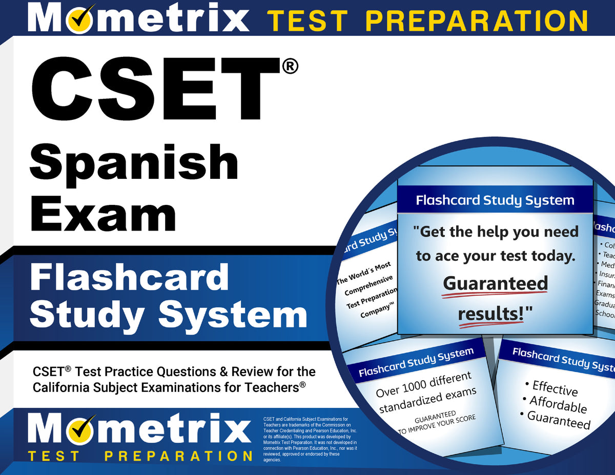 CSET Spanish Exam Flashcard Study System