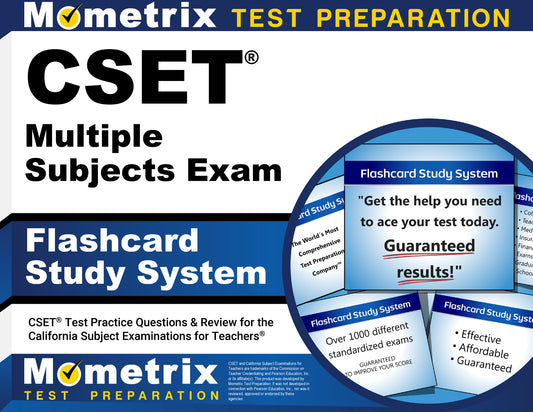 CSET Multiple Subjects Exam Flashcard Study System