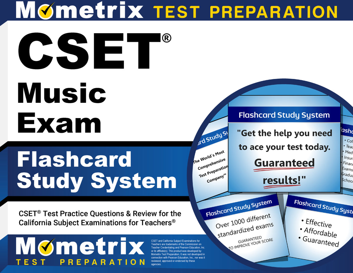 CSET Music Exam Flashcard Study System