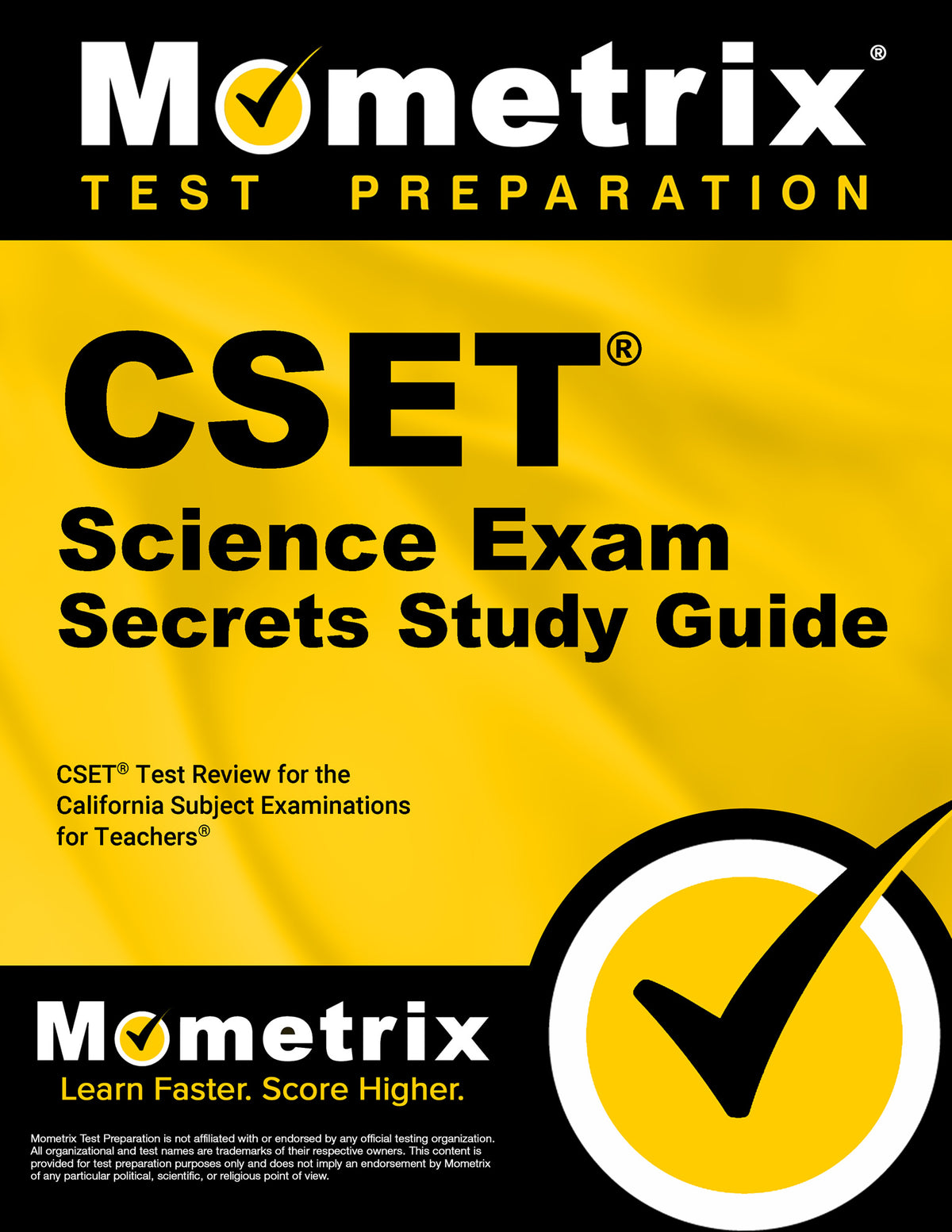 CSET Science Exam Secrets Study Guide