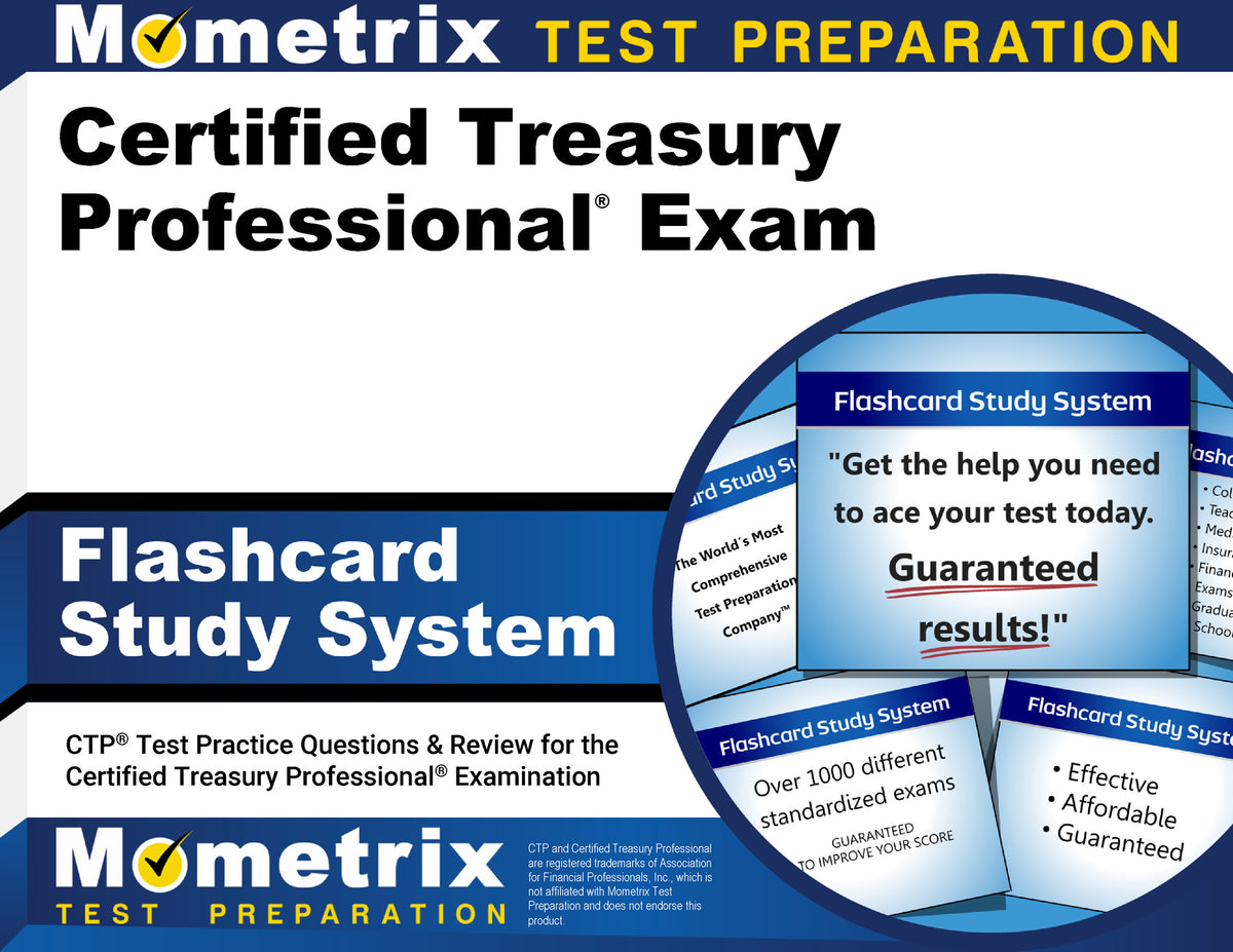 Certified Treasury Professional Exam Flashcard Study System