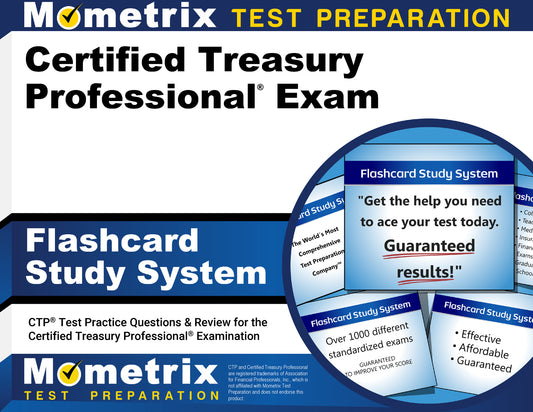 Certified Treasury Professional Exam Flashcard Study System