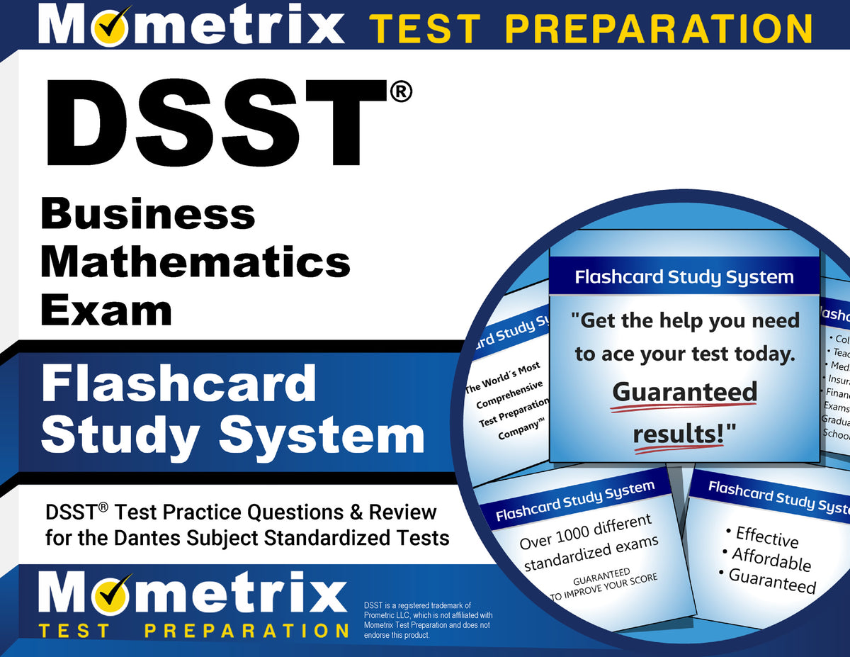DSST Business Mathematics Exam Flashcard Study System