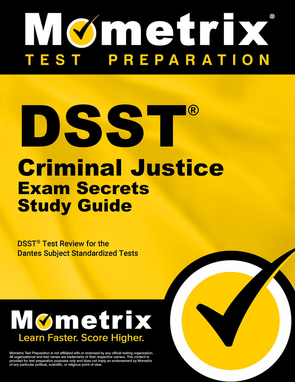 DSST Criminal Justice Exam Secrets Study Guide