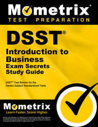 DSST Introduction to Business Exam Secrets Study Guide (printed book) - -----