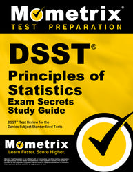 DSST Principles of Statistics Exam Secrets Study Guide (ebook access) - -