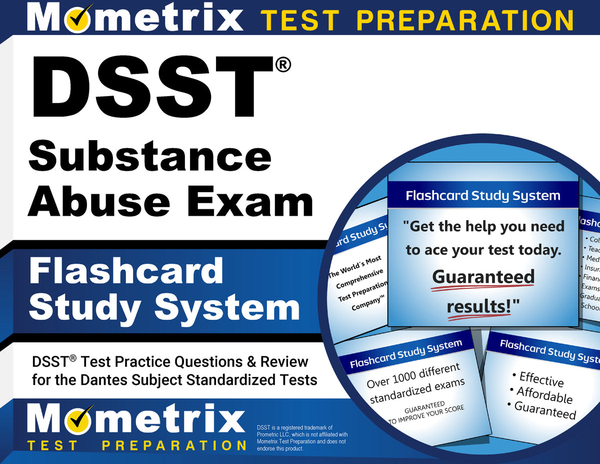 DSST Substance Abuse Exam Flashcard Study System