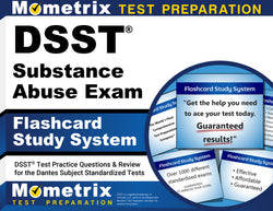 DSST Substance Abuse Exam Flashcard Study System - -----