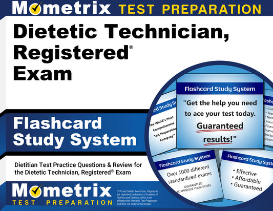 Dietetic Technician, Registered Exam Flashcard Study System