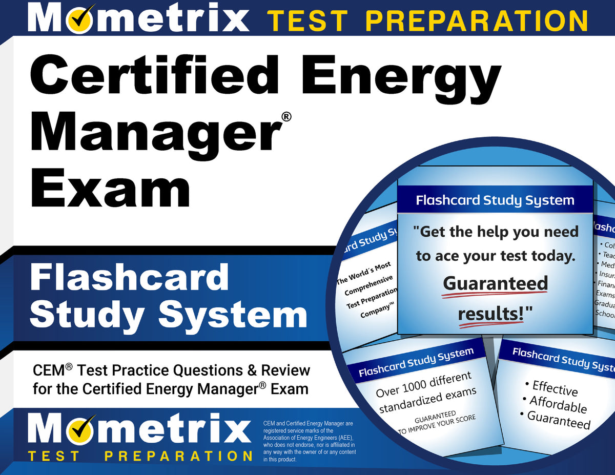 Certified Energy Manager Exam Flashcard Study System
