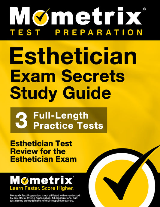 Esthetician Exam Secrets Study Guide (printed book)