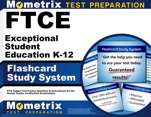FTCE Exceptional Student Education K-12 Flashcard Study System