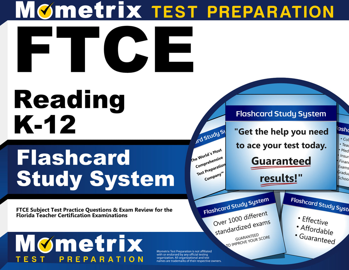 FTCE Reading K-12 Flashcard Study System
