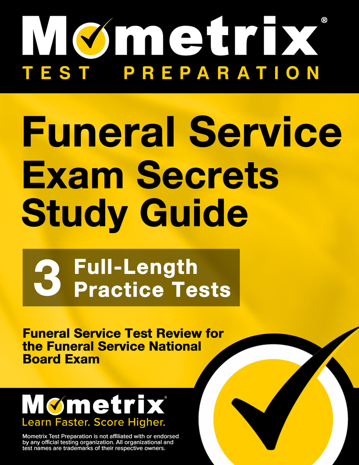 Funeral Service Exam Secrets Study Guide (printed book)