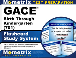 GACE Birth Through Kindergarten (701) Flashcard Study System