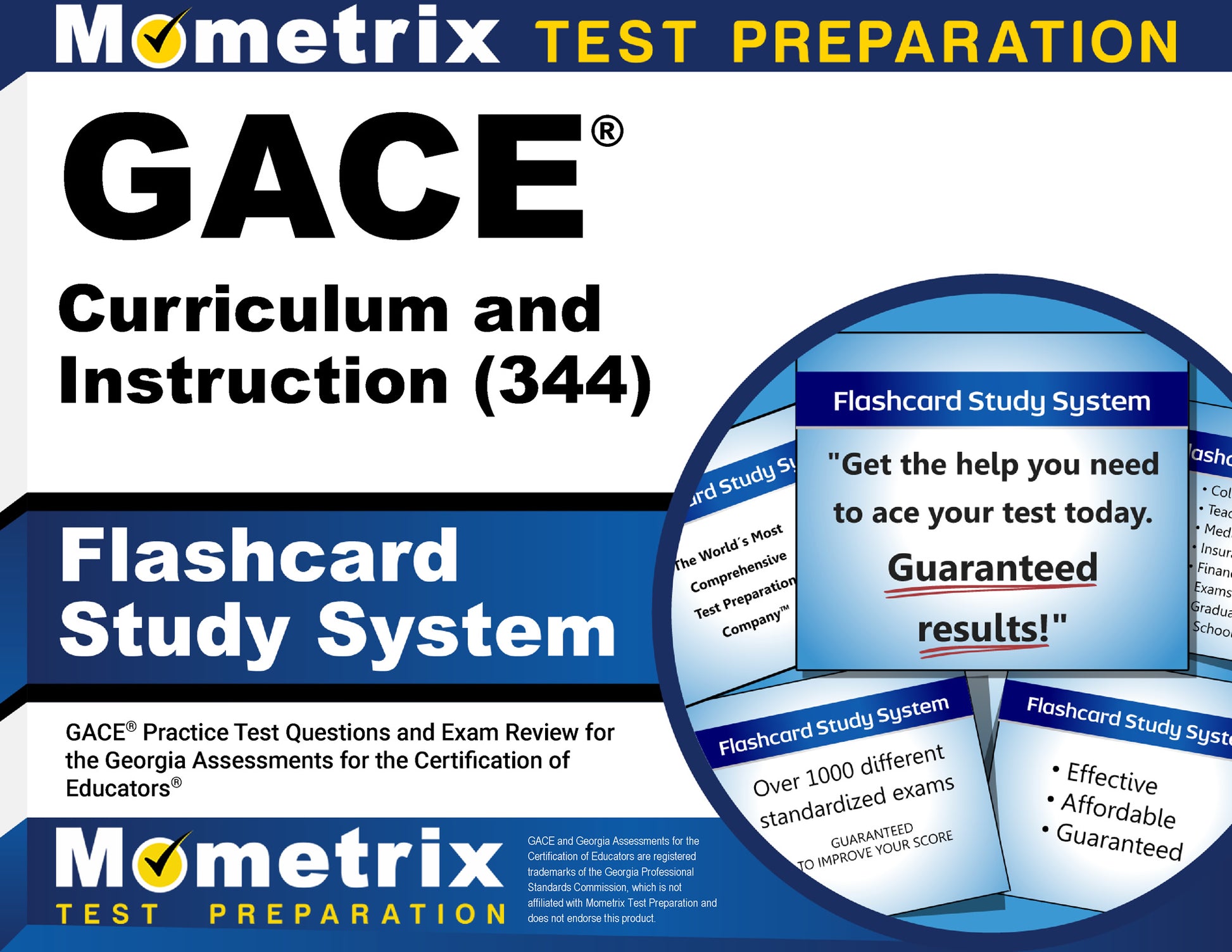GACE Curriculum and Instruction (344) Flashcard Study System