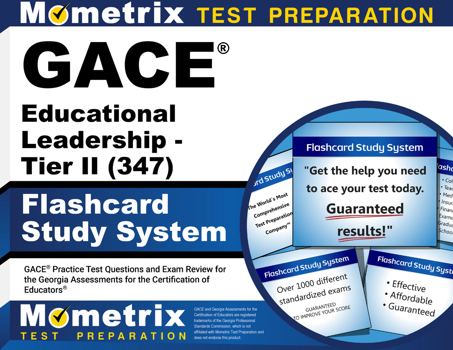 GACE Educational Leadership - Tier II (347) Flashcard Study System