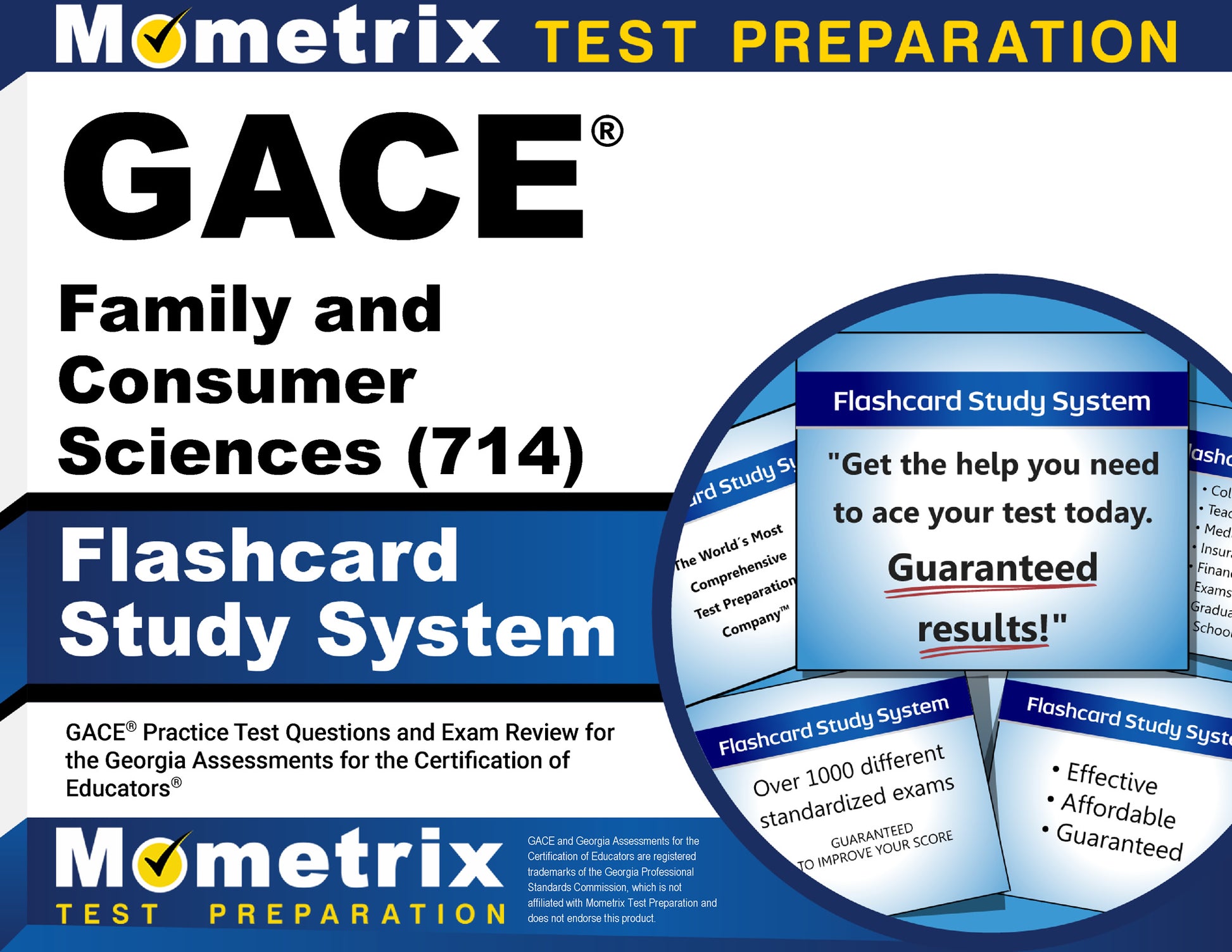 GACE Family and Consumer Sciences (714) Flashcard Study System