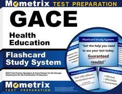 GACE Health Education Flashcard Study System - -----