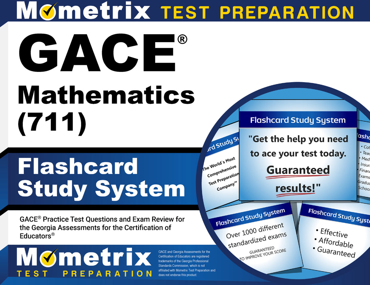 GACE Mathematics (711) Flashcard Study System – Mometrix Test Preparation