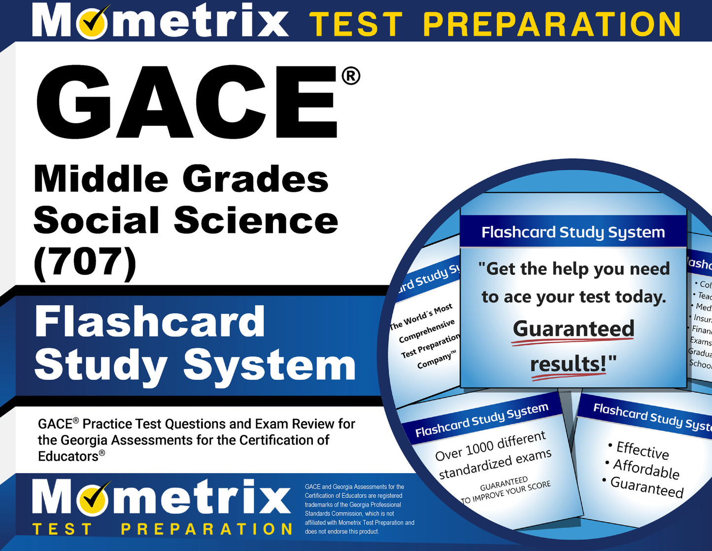 GACE Middle Grades Social Science (707) Flashcard Study System