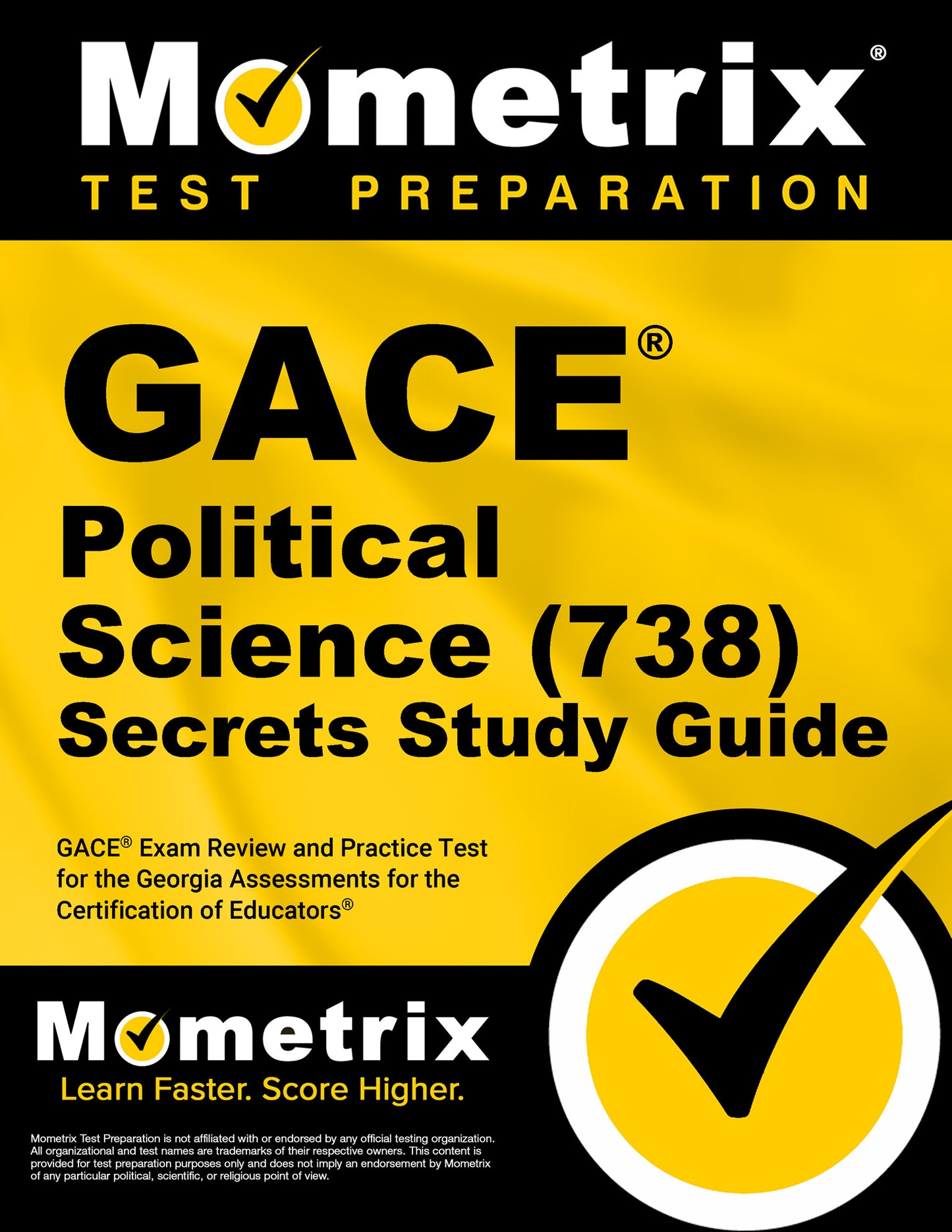 GACE Political Science (738) Secrets Study Guide