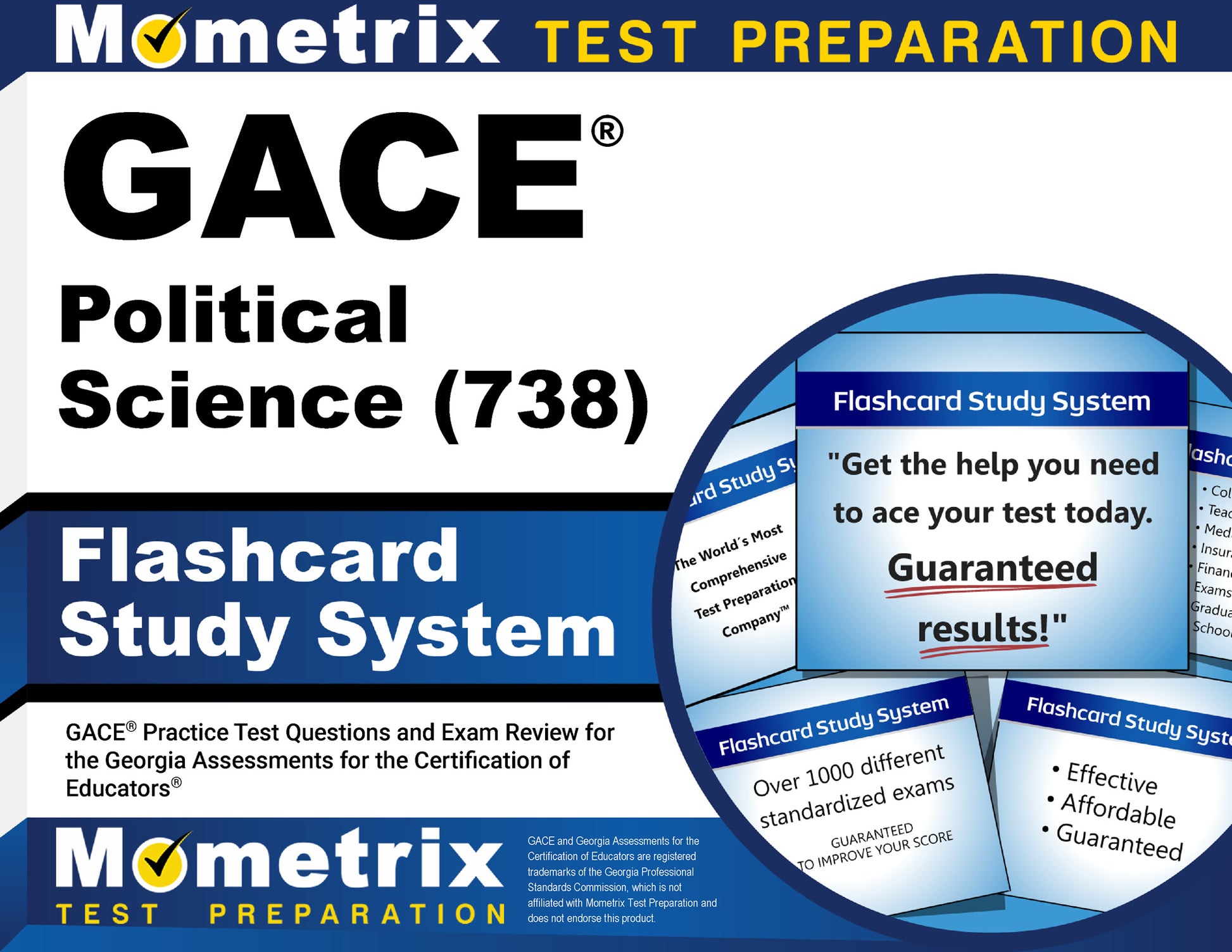 GACE Political Science (738) Flashcard Study System