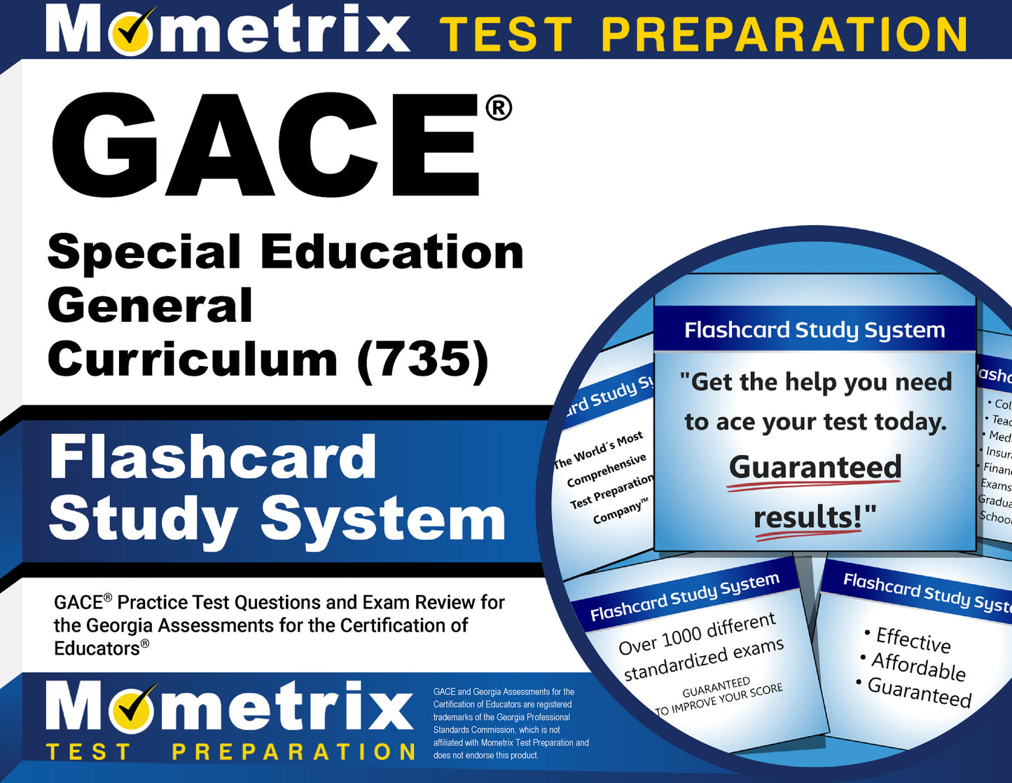GACE Special Education General Curriculum (735) Flashcard Study System