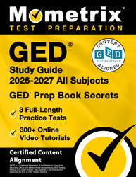 GED Study Guide 2026-2027 All Subjects - GED Prep Book Secrets (printed book)