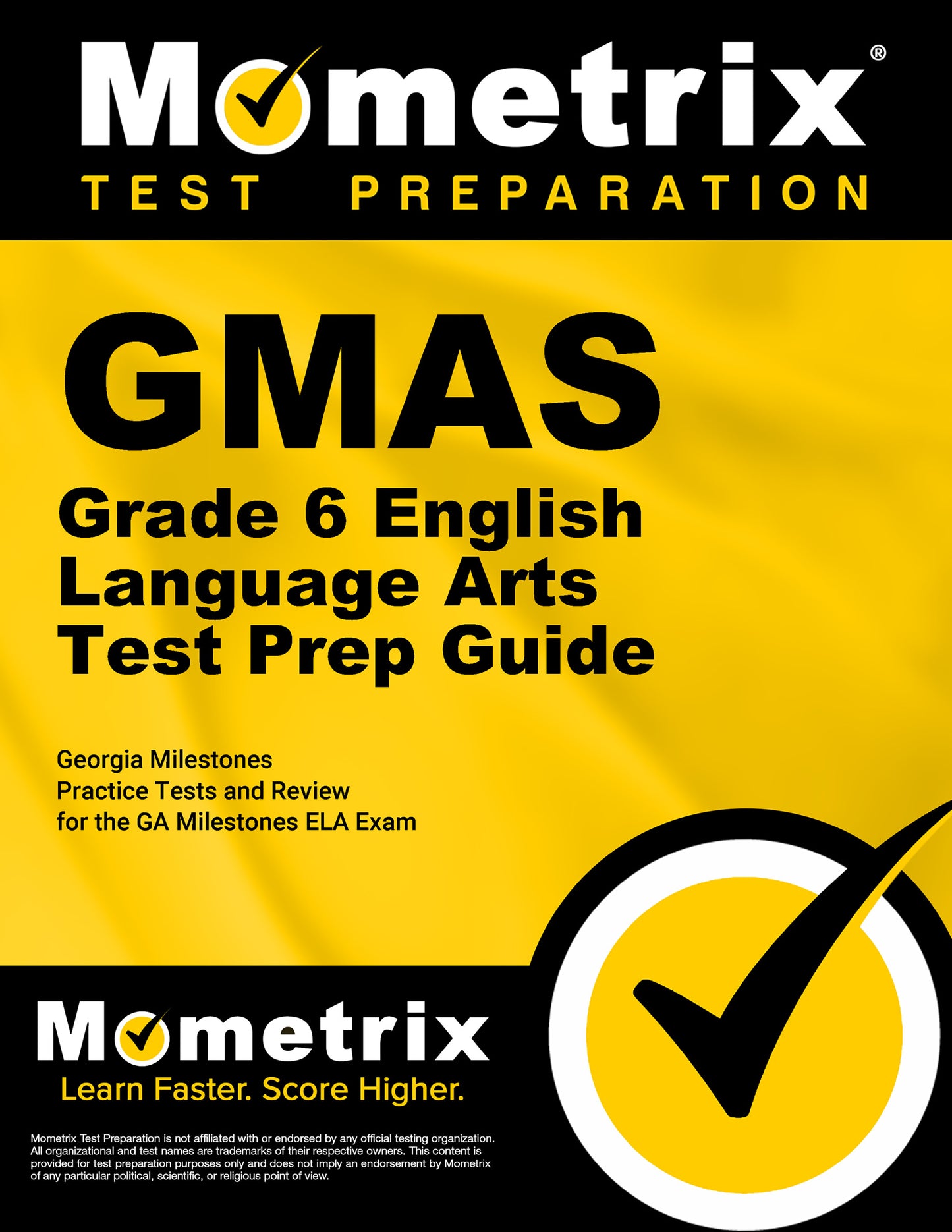 GMAS Grade 6 English Language Arts Test Prep Guide