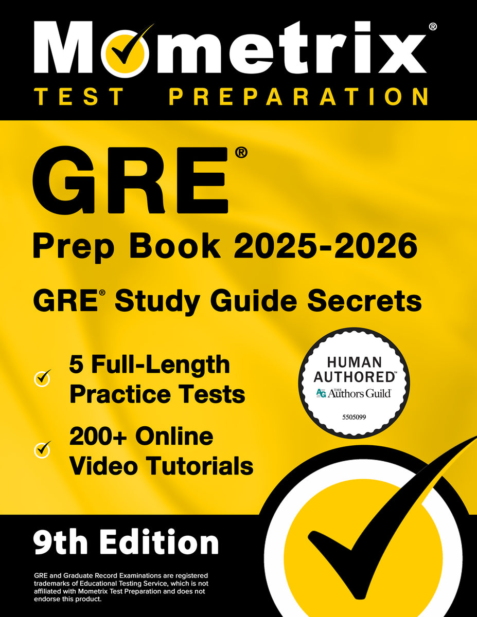 GRE Prep Book 2025-2026 - GRE Study Guide Secrets [9th Edition ...