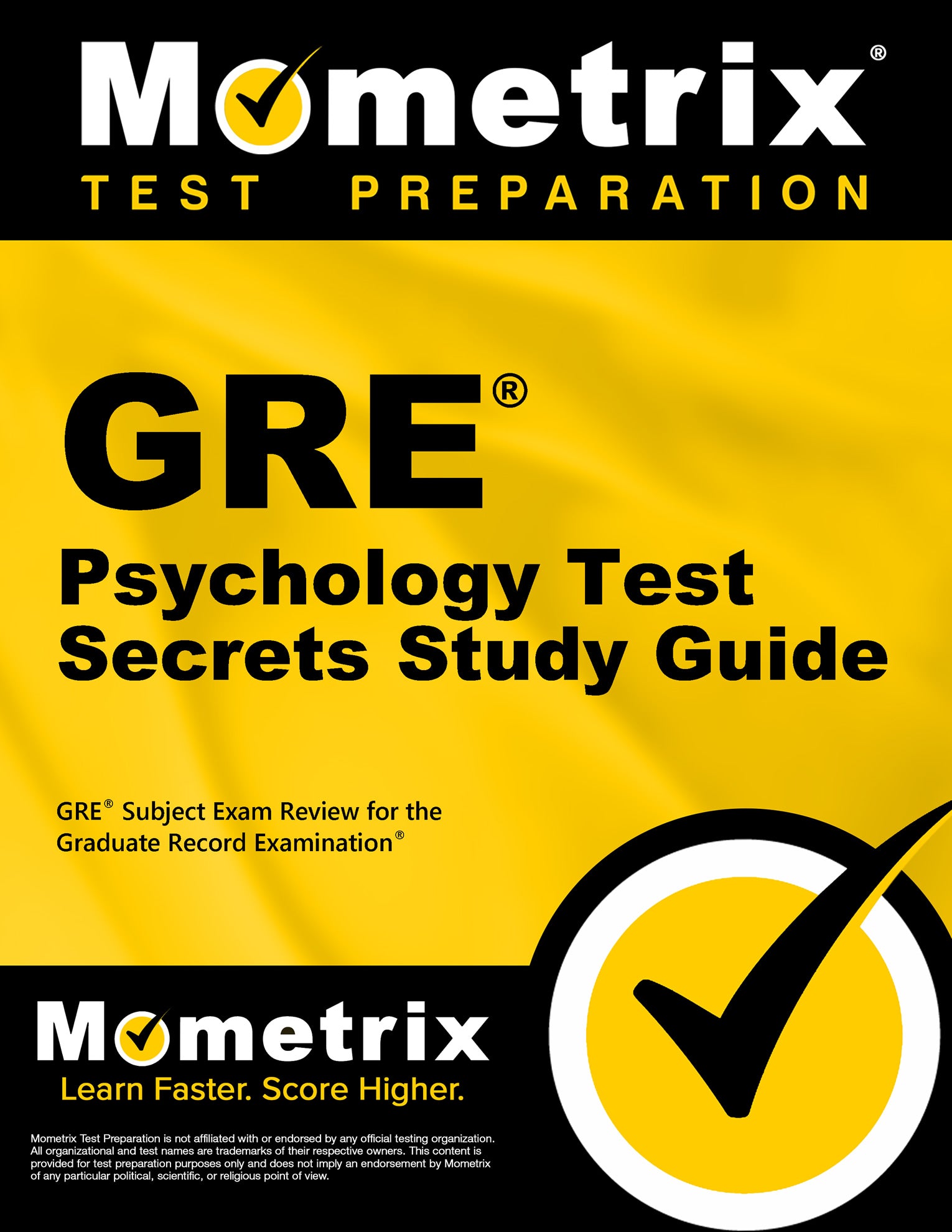 GRE Psychology Test Secrets Study Guide