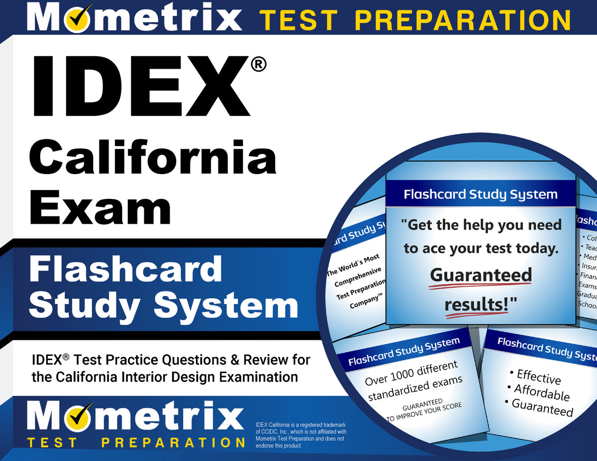 IDEX California Exam Flashcard Study System
