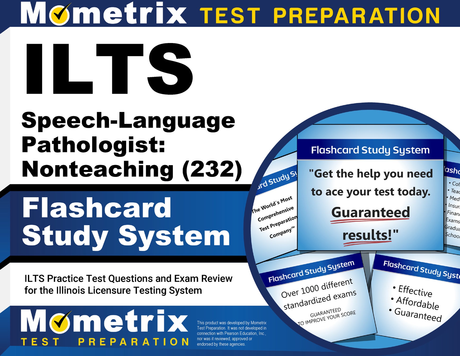 ILTS Speech-Language Pathologist: Nonteaching (232) Flashcard Study System