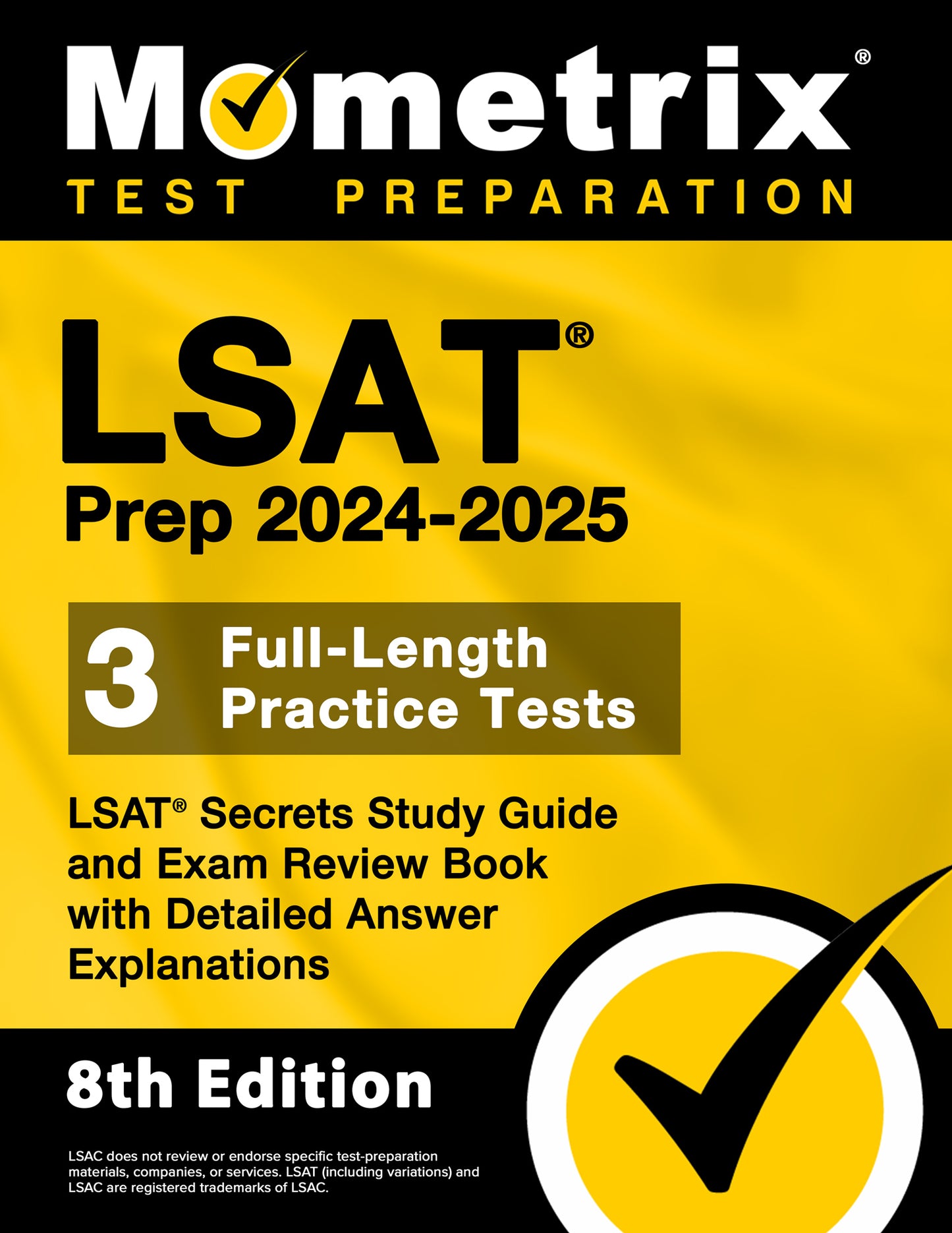 LSAT Prep 2024-2025 - LSAT Secrets Study Guide [8th Edition]