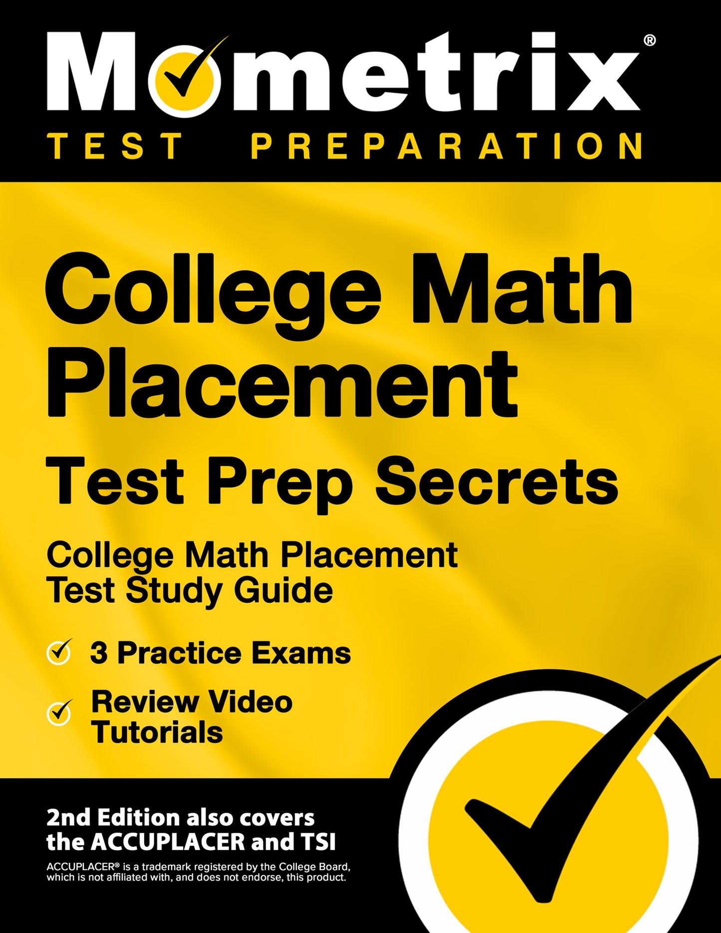 College Math Placement Test Prep Secrets [2nd Edition]