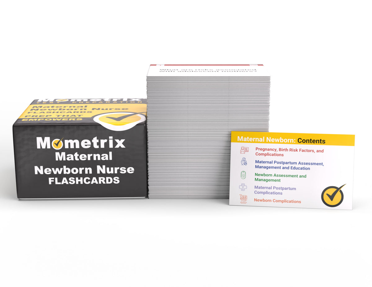 Maternal Newborn Nursing Study Cards (boxed)