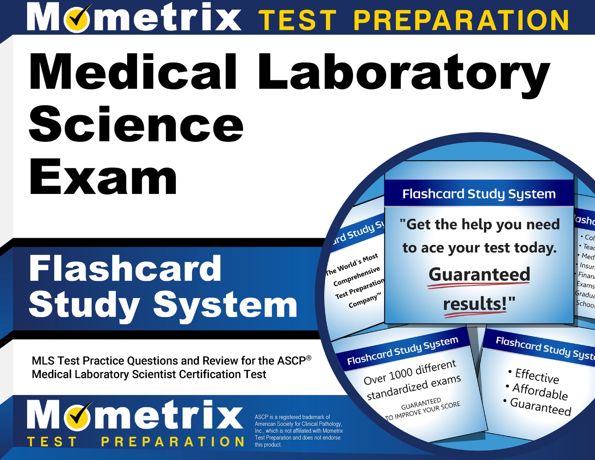 ASCP Medical Laboratory Science Exam Flashcard Study System