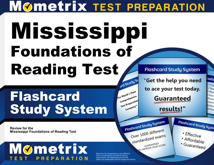 Mississippi Foundations of Reading Test Flashcard Study System